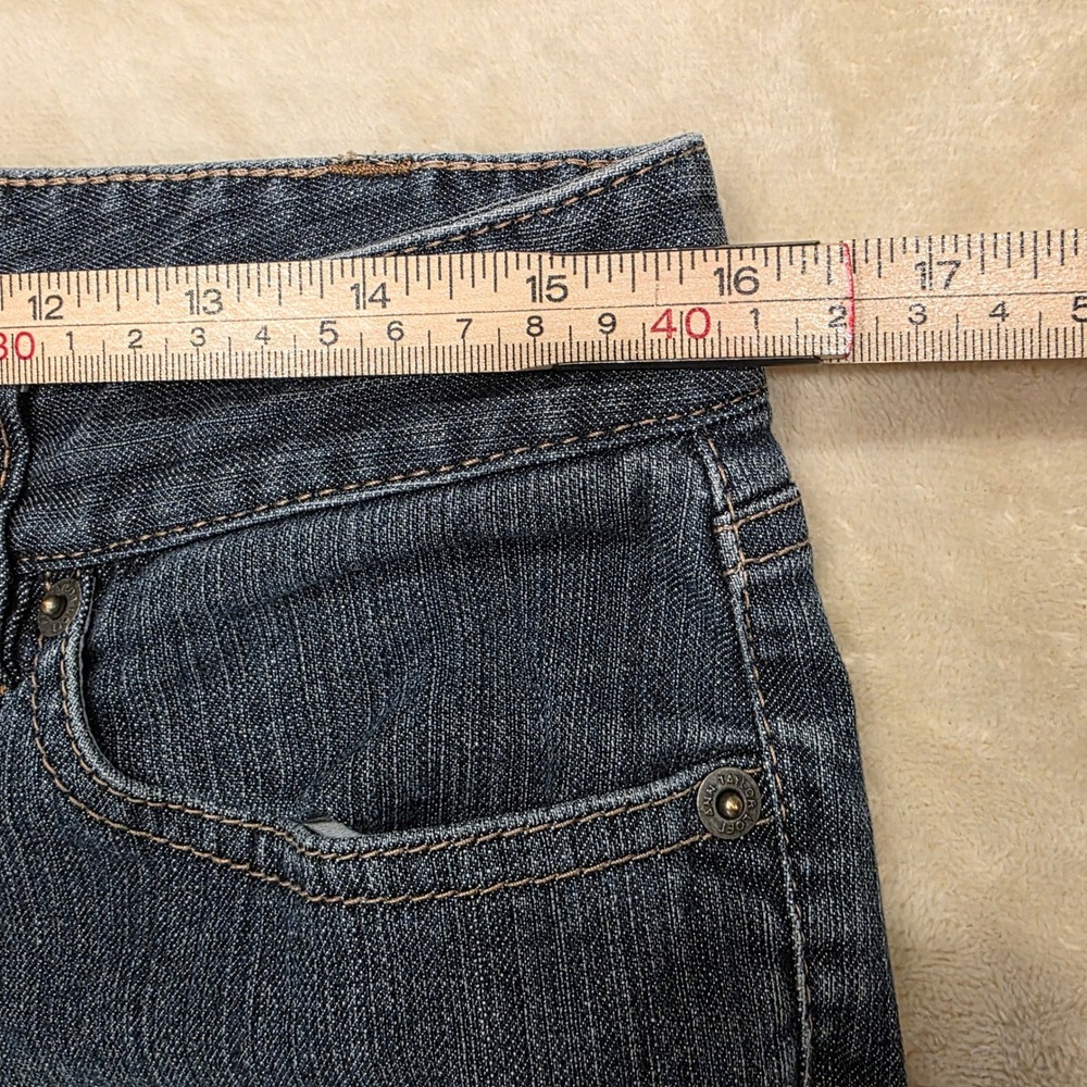 Ann Taylor LOFT Slim Bootcut Jeans Size 8 Blue Denim Medium Wash Stretch Women's - Picture 3 of 8